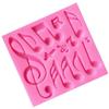 1 Pcs New Music Symbol Shape Silicone Molds Musical Fondant Cake Decorating Tools Polymer Clay Moulds Wholesale