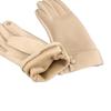 New leather gloves winter women's velvet thickened warm windproof cold outdoor riding driving five fingers