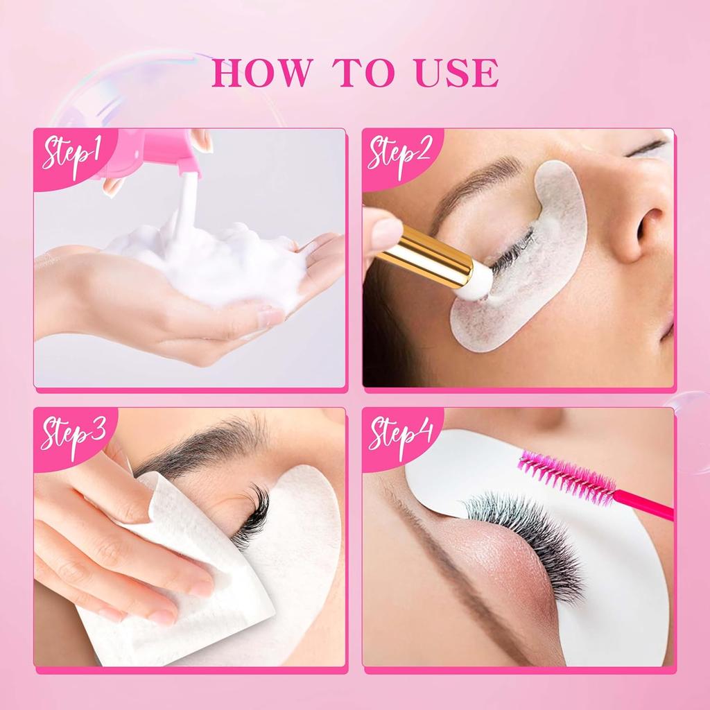 veyesbeauty Lash Aftercare Kits Lash SPA Cleansing Series
