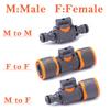 16mm Ball Valve Hose Adapter Quick Connector Connect Repair Coupling Joint Extender Garden Irrigation Tubing Stop Water Shut Off