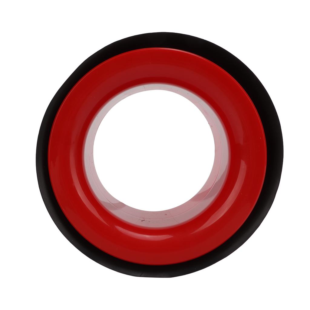 Drum Enhancer ABS Rubber Bass Drums Kick Boost Accessories with Opening Protective StickerRed