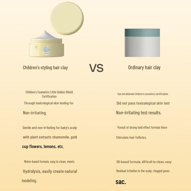 Stylist Kids' Long-Lasting Hair Clay