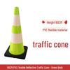 70cm PVC Reflective Traffic Cone - Road Safety Warning Cone & Barrier