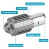 12V 1pcs Led Bulbs H4 BA20D Motorcycle Headlight CSP Chip Hi Lo Lens H4 Lamp Fog Lights Scooter Accessories Headlamp