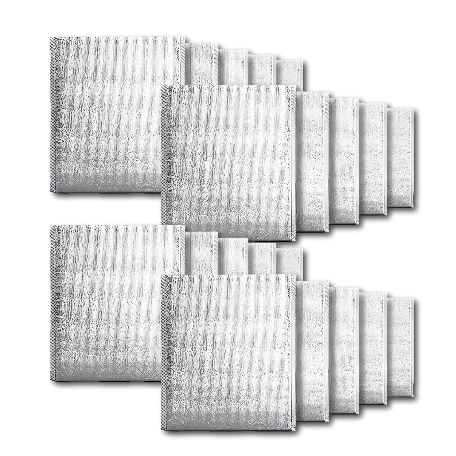 

ENN LLC Aluminum Cooler Bags, Pack of 20 (20cm x 30cm)