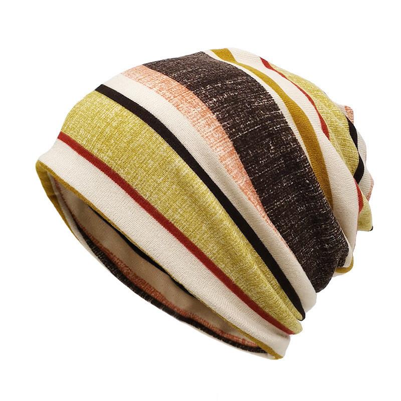 Vintage Style Pullover Cap With Printed Design For Casual Winter Outfits