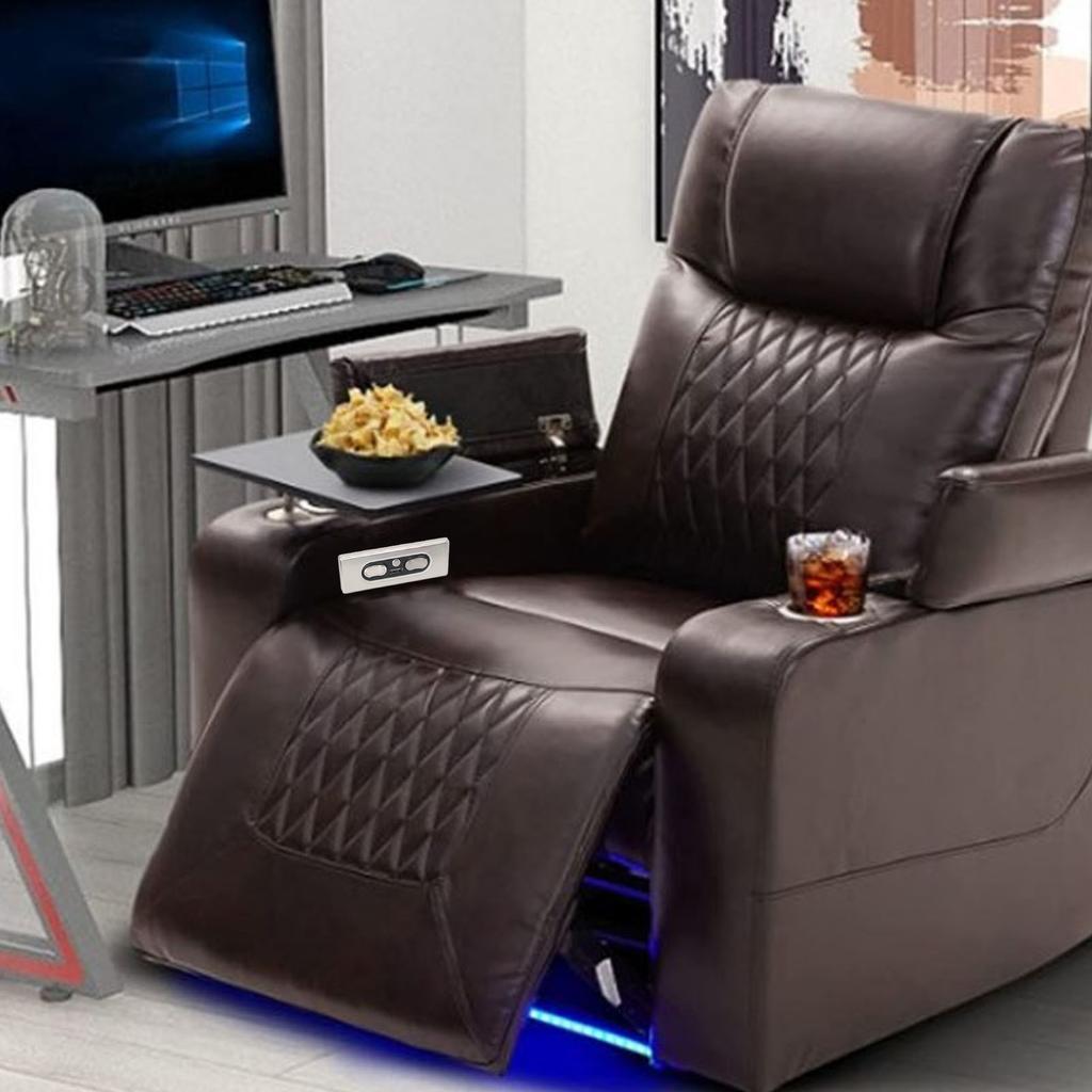 Electric Sofa Handle Controller Remote Control DC Push Rod 2 Motor Lift with Light Bar