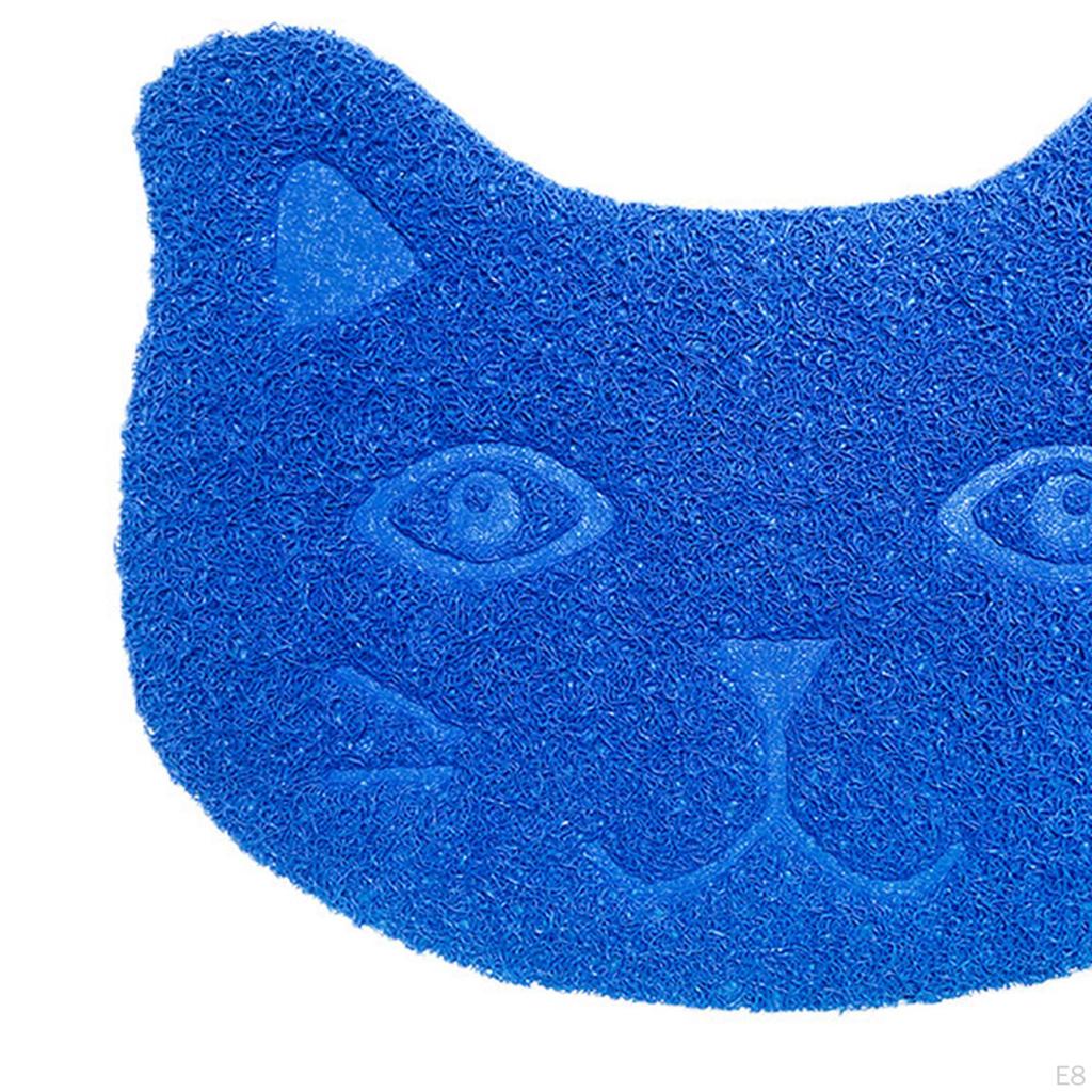 Cat Bowl Mat Dog Food Placemat Pet Feeding Tray Non Slip PVC Material Suitable for Small Dogs