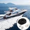 Boat Bilge Drainage System Kit Includes 3/4 Inch Outlet 19mm Clamps And 6 Foot Corrugated Hose For Pump Installation