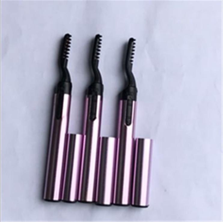 

Mini Portable Electric Eyelash Heating Curler Pen розовый