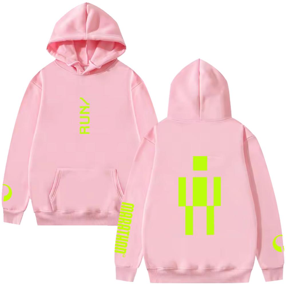 Felpa da Corsa Marathon Gioco Marathon Abbigliamento Grafico Trendy Donna Uomo Manica Lunga High Street Felpe Pullover Casual