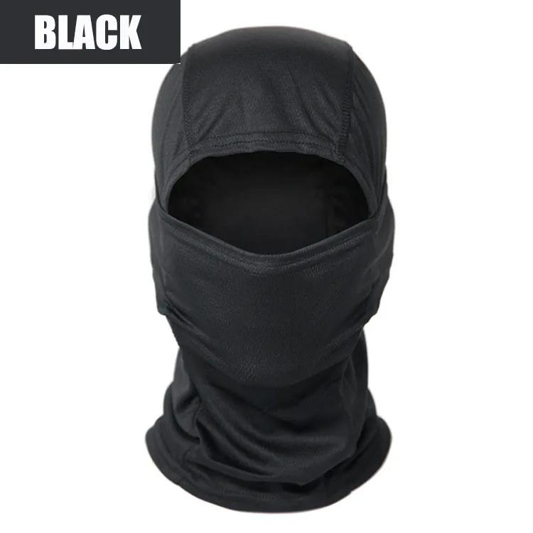 Camouflage Balaclava Hat Cycling Full Face Mask Outdoor Sports Hunting Hiking Ski Mask Motorcycle Helmet Inner Quick Drying Hat