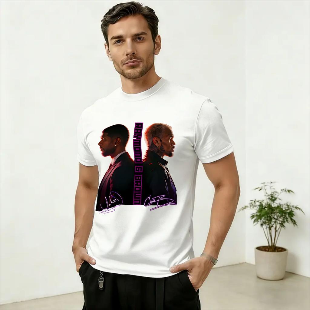 Raymond Brown RB Tour 2026 Concert 100 Cotton T Shirt For Unisex Summer Y2K Funny TShirts Crewneck Fashion Tee Shirt Big Size
