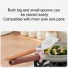Spatelhållare för gryta Silikonskedstöd Rosettdesign Klämma Spatelstöd Gryta Panna Hållare för matlagning Håller köksbänken ren