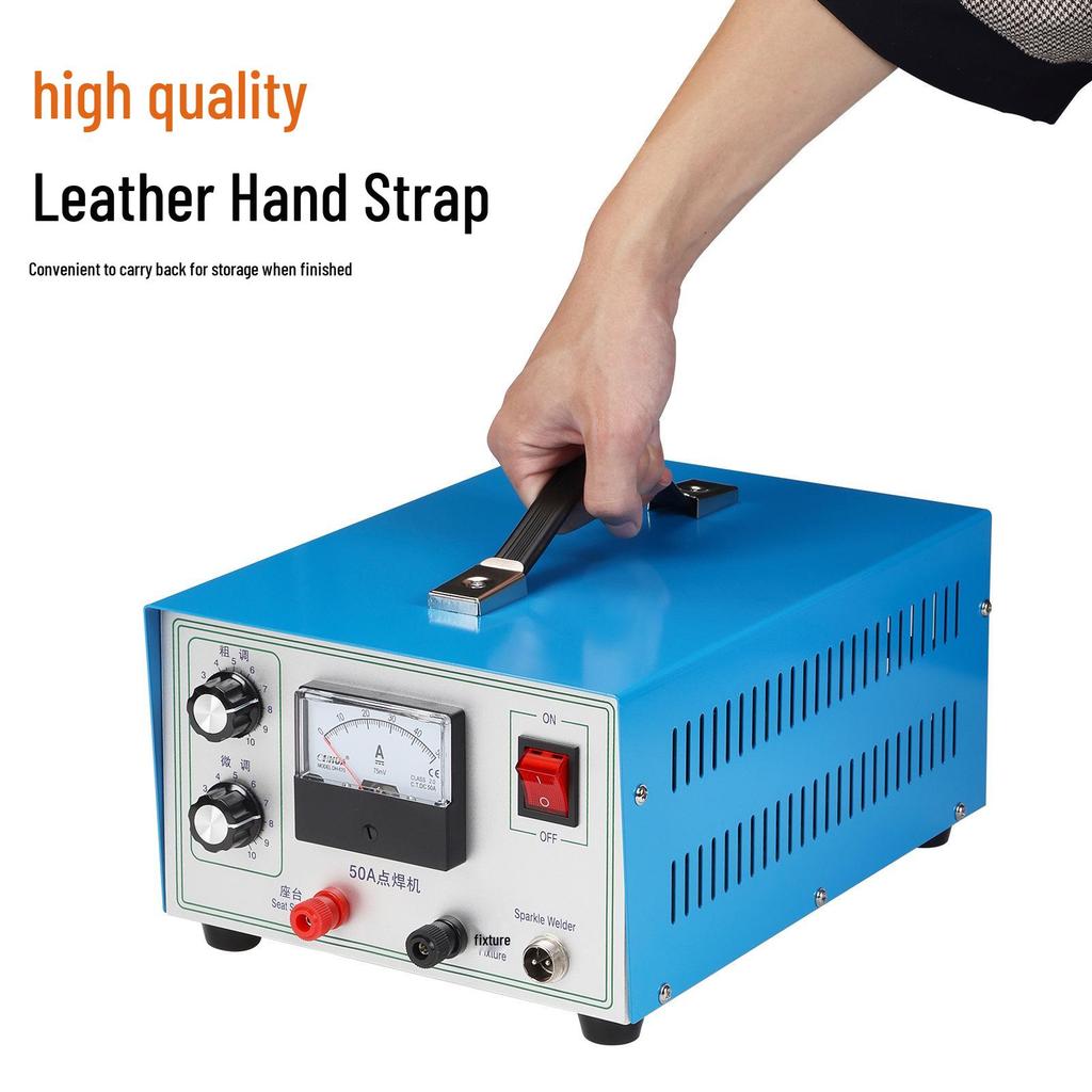 Handheld Gold & Silver Jewelry Spot Welder: 50-80A for Rings, Necklaces & More