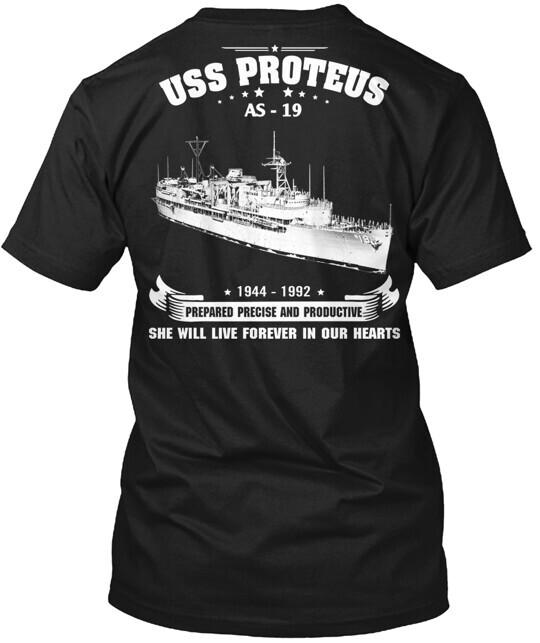 

USS Proteus (AS 19) Tee T-Shirt Size S to 5XL XXL