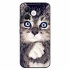For Honor X60i Case Soft Silicone TPU Cat Lion Fashion Back Cover for Huawei Honor X60i 5G Cases HonorX60i Shockproof Cartoon