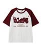BORN CHAMPS [5 Colors] Bold Motion Oversized Raglan Short Sleeve T-Shirt B25St87