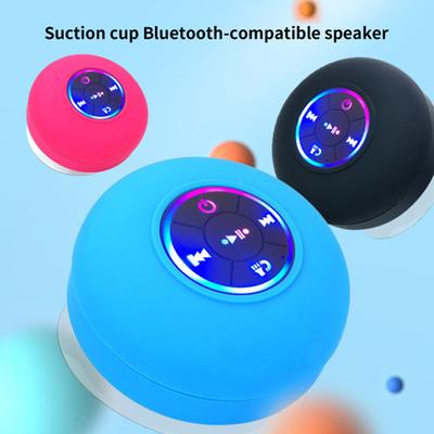 Haut-parleur sans fil BTS-06 HiFi Appel mains libres Étanche IPX4 Compatible Bluetooth Mini haut-parleur mural pour la maison