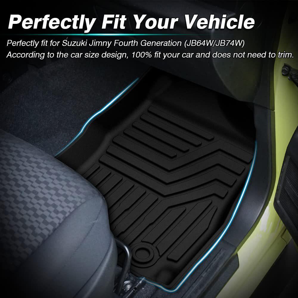 2023+ Suzuki Jimny 5-Door LHD Trunk Mat - Full Coverage 3D Floor Mats (JC74/JB74xl)