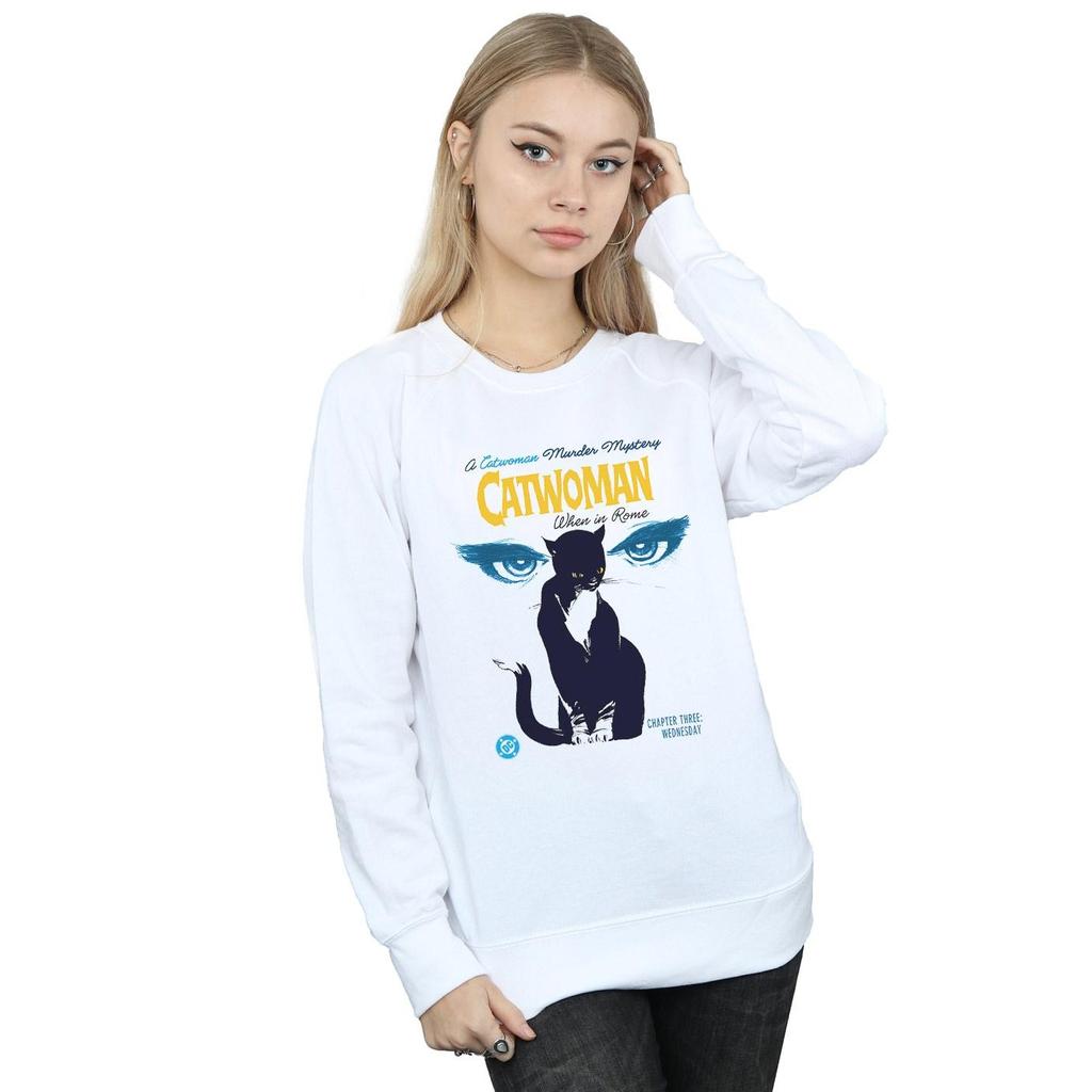 DC Comics Womens/Ladies Batman Catwoman When In Rome Sweatshirt