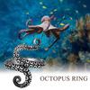 Finger Wear Thimble Ring Octopus Opening Ring Sewing Accessories Knitting Loop Crochet Ring