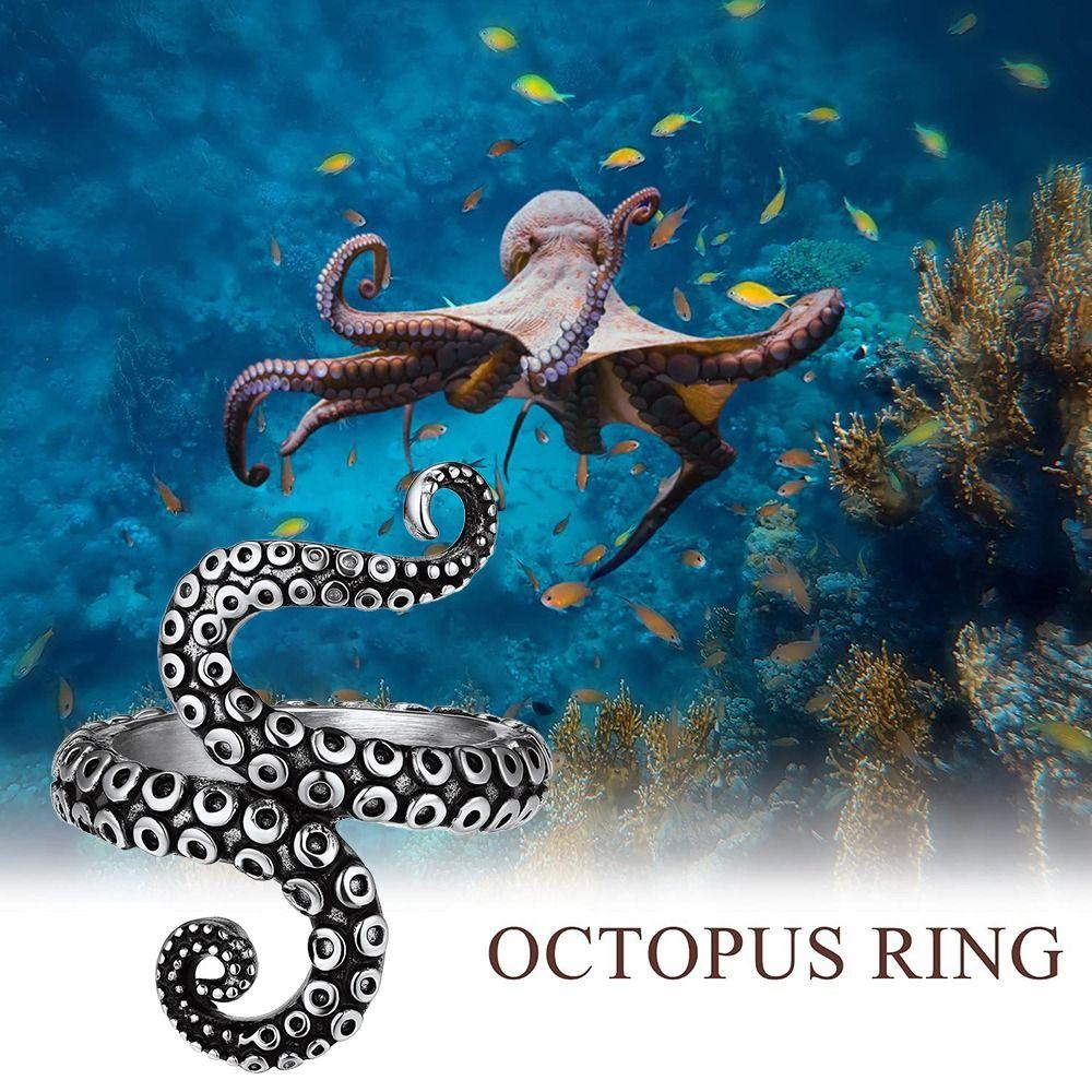 Finger Wear Thimble Ring Octopus Opening Ring Sewing Accessories Knitting Loop Crochet Ring