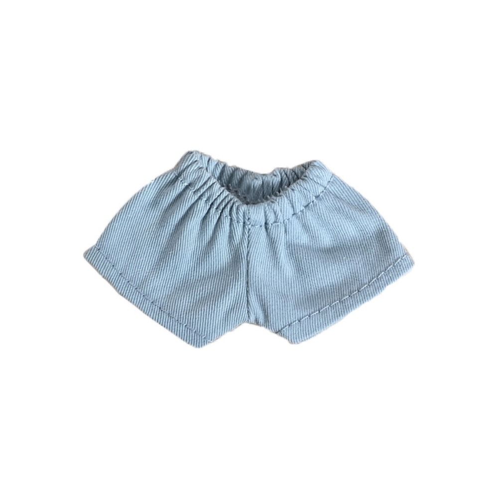 Freizeitkleidung Baumwollpuppe Jeans Hosen Lederhosen Kleidung Accessoires für 10cm Baumwollpuppe