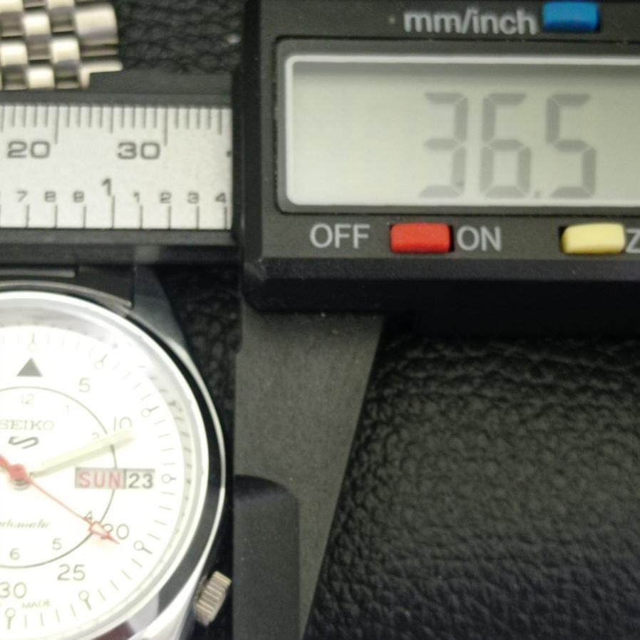 REFURBISHED VINTAGE SEIKO 5 AUTOMATIC 6309A JAPAN MENS D/D WHITE WATCH A318611-9