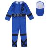 Ninja Power Boys Costume Martial Arts Japanese Samurai Warrior Dress Fancy