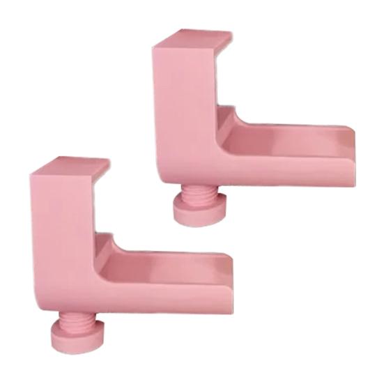 1 Pair Rhinestone Art Canvas Holder Universal Adjustable Rhinestone Painting Table Clamp Plastic Rhinestone Art Painting Roller Tool