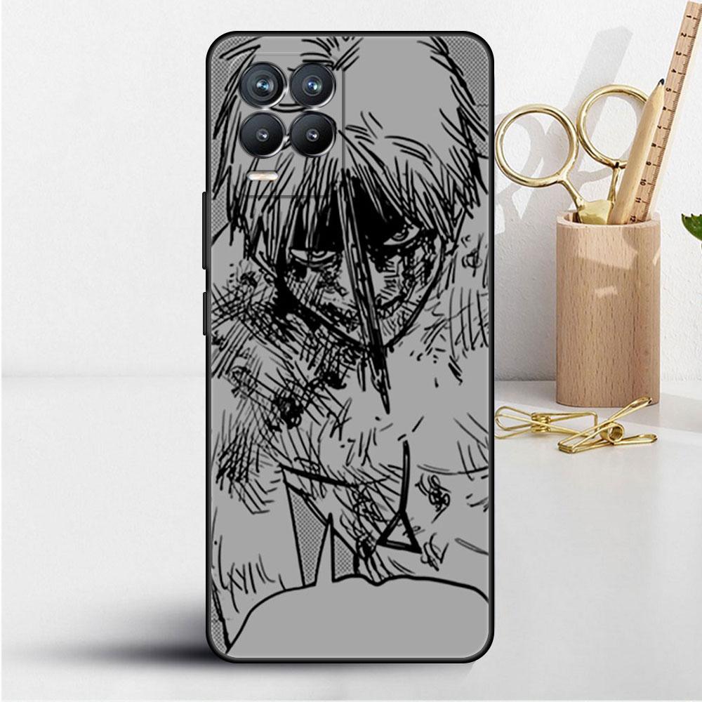 

Крутой чехол Chainsaw Man для Realme 8 C21y GT Neo 2 3 8i C21 7 C11 6 C12 C35 C3 GT 9 Pro C12 Силиконовый TPU чехол для телефона Realme 8i