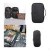 Makeup Organizer Black Portable Multifunctional Oxford Cloth Cosmetic Brush Storage