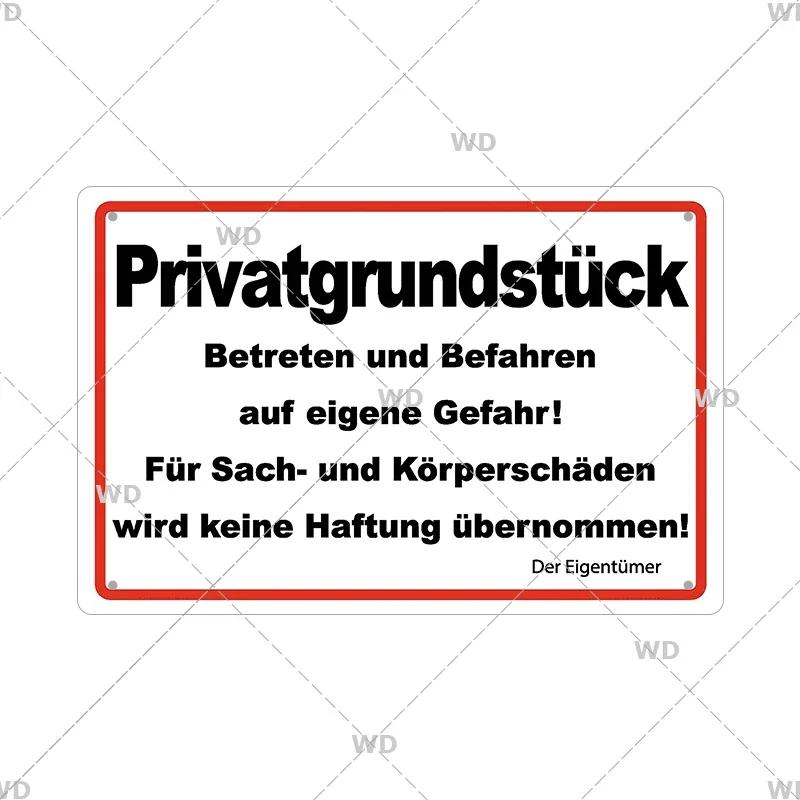 Mfoever Tin Sign Vintage Assorted Traffic Warning No Parking Tin Sign Set Retro European Bicycle Dog Fire Prohibition Metal Wall Art Rustic Saf