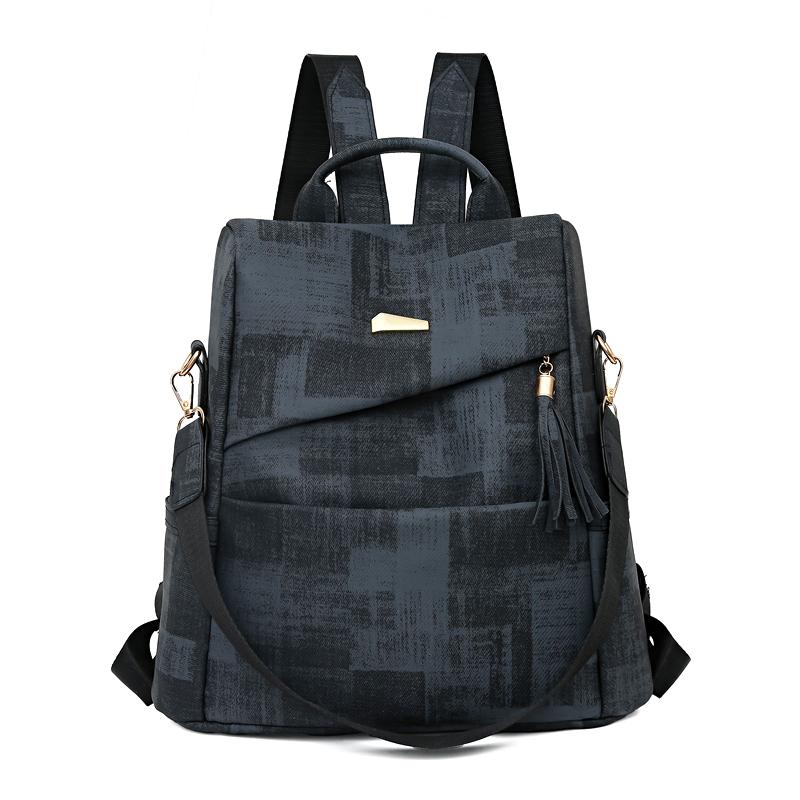 Women s Anti-Theft Backpack Dual-Purpose Large Capacity Travel Backpack Lightweight Commuter Shoulder Bag