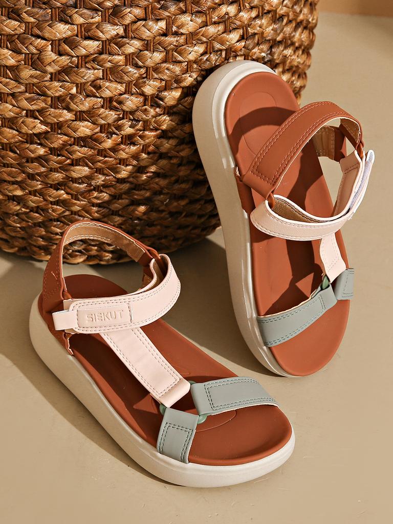 Platform Sandals Women's Summer New Casual and Lightweight Beach Shoes Fashionable and Simple Women's Shoes