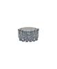 Thestillroom [Silver] #R2527 Crack Texture Ring