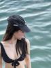 Korean-Style Women's One-Shoulder Halter High-Waisted Tummy-Slimming One-Piece Swimsuit for Resort Wear
