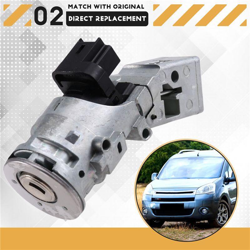 SXR-Car Ignition Switch With Lock Core Assembly 69057-48011, 69057-41010 For Citroen Berlingo