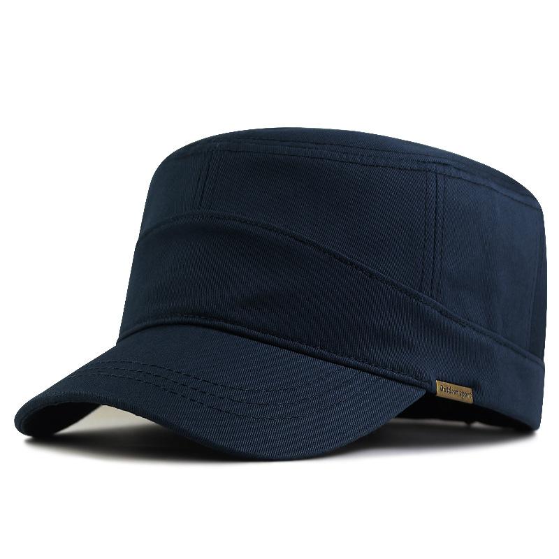 Big head circumference flat top hat men's hat large size enlarged deepened large hat men's spring and autumn