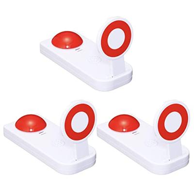 ENN LLC Ping Pong Buzzer, Quick-Answer Quiz Button, Party Goods (Set of 3)