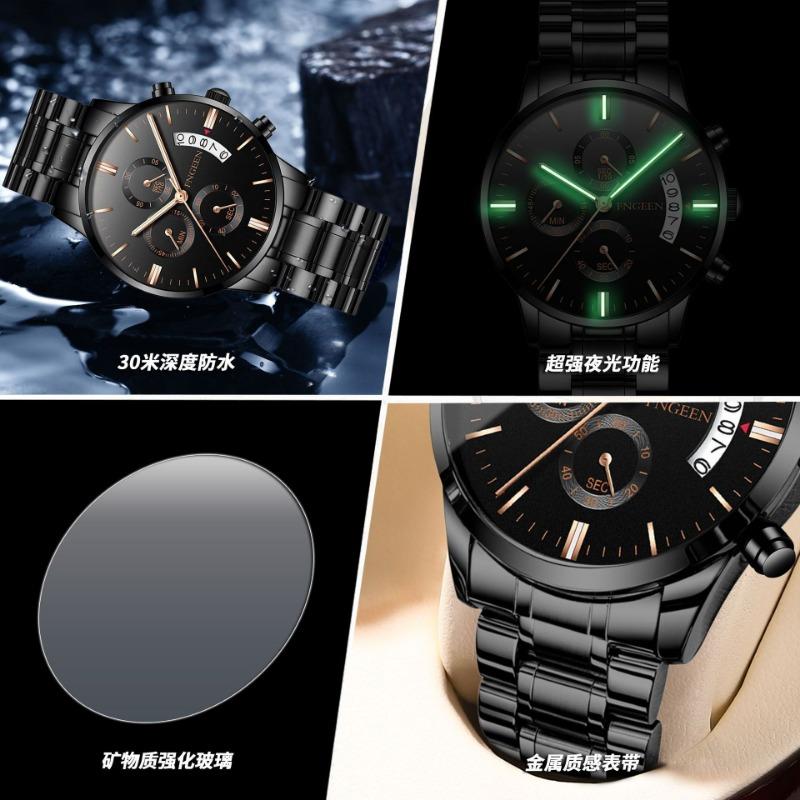 Top Brand New Men's Student Sports Quartz Watch Waterproof Fashion Trendy Luminous Men's Wrist Watch