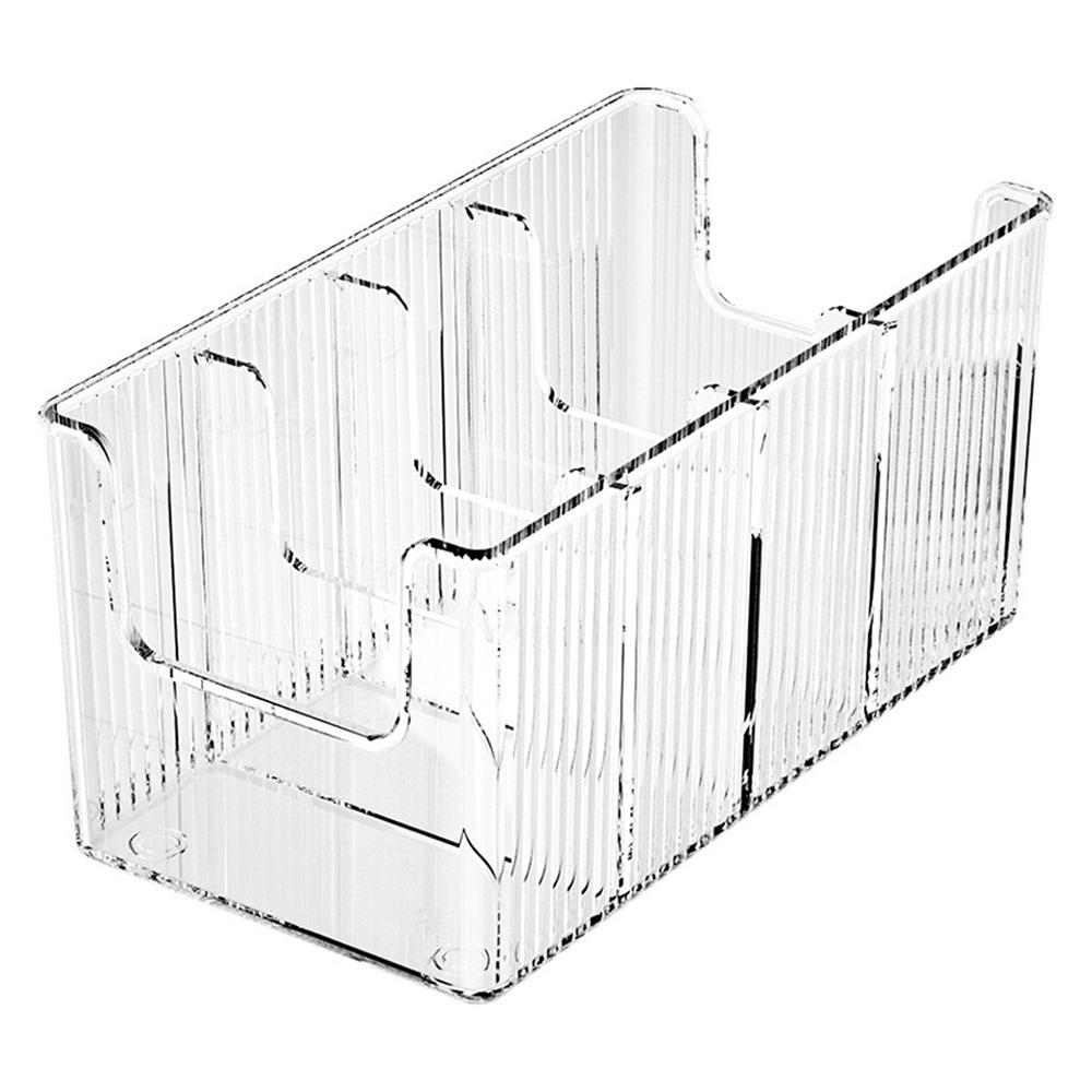 

Acrylic Waist Tie Scarf Organizer Transparent Partition Display Box New Belt Storage Box