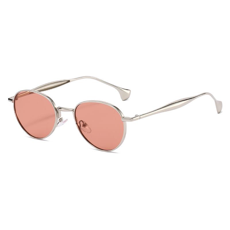 Retro-Trend Kleine Runde Metallrahmen-Sonnenbrille für Damen & Herren - Europäischer & Amerikanischer Streetstyle
