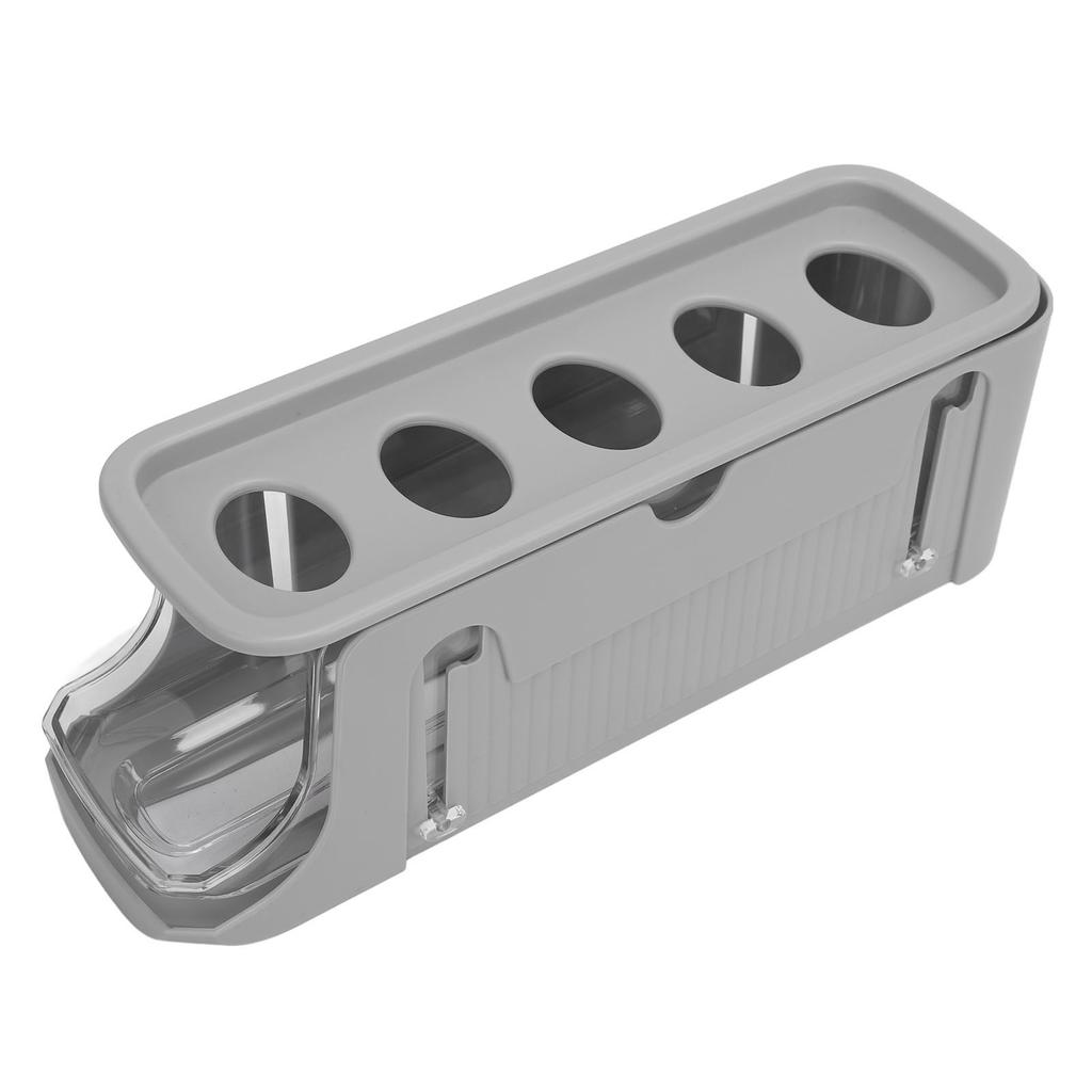 Rolling Egg Dispenser for Refrigerator Space Saving 2 Tier Automatic Egg Storage Container   for Refrigerator Kichen Cabinet