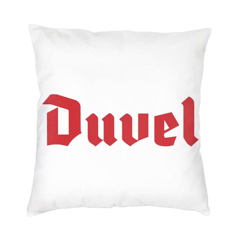 

Custom Duvels Logo Cushion Cover 40x40cm Home Decorative 3D Printing Throw Pillow Case for Living Room Two Side 30x30cm 12x12in