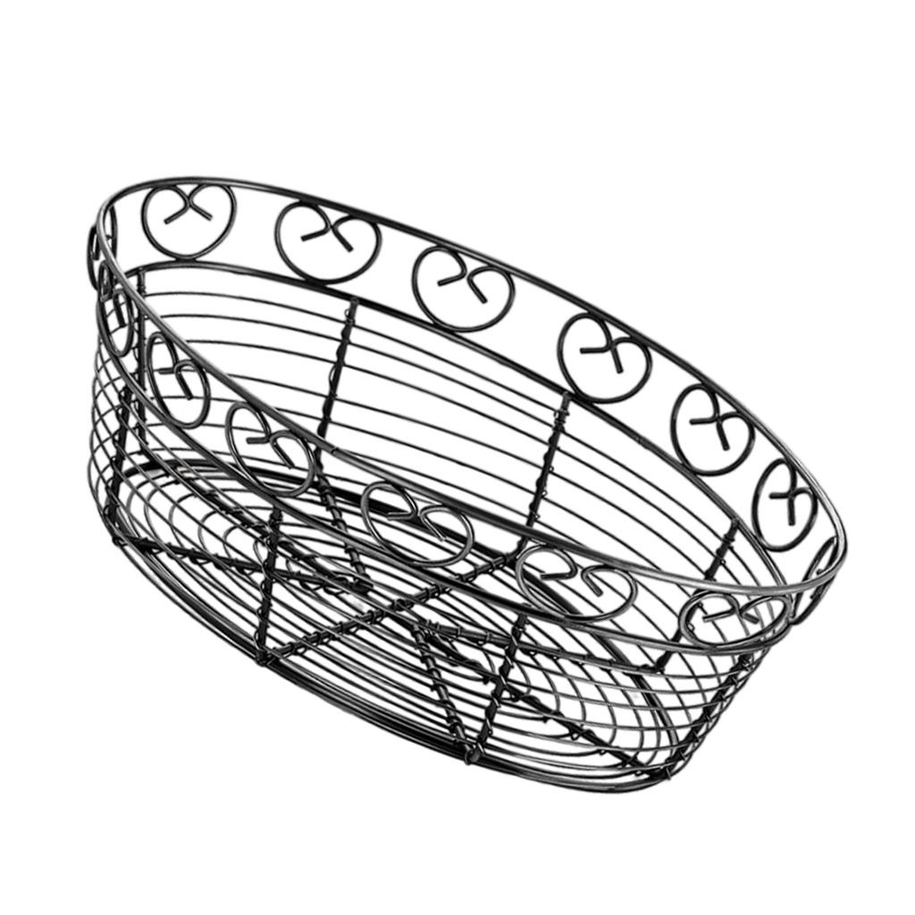 Versatile Food Storage Basket for Kitchen Dining Table Countertop Bread Fruits Bread Organization