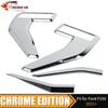 + Ford F150 Chrome Front Fender Side Vent Decor Cover Trim For Accessories | Adhesive | Painted | Left Drilling Required