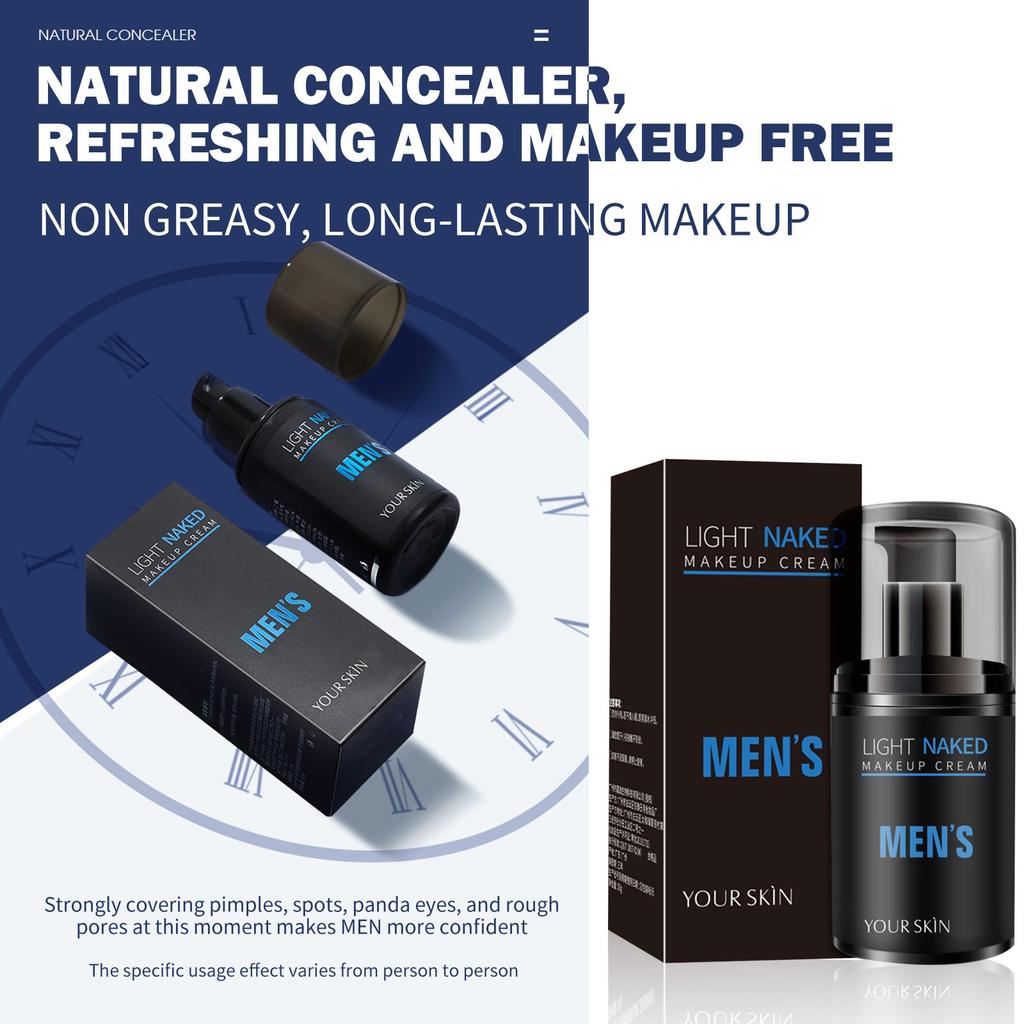 Men's Makeup Is Used For Lighting, Moisturizing, And Covering Stains. Men's Moisturizing Makeup Men's Moisturizing