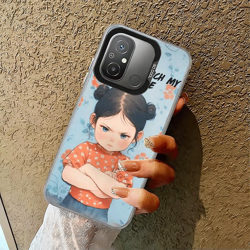 Funny Dont Touch My CallPhone Shockproof Phone Case for Xiaomi Poco X7 X6 X5 X3 Pro F7 Ultra M8 Redmi 15C 15 14C 13C 12C 10C 13
